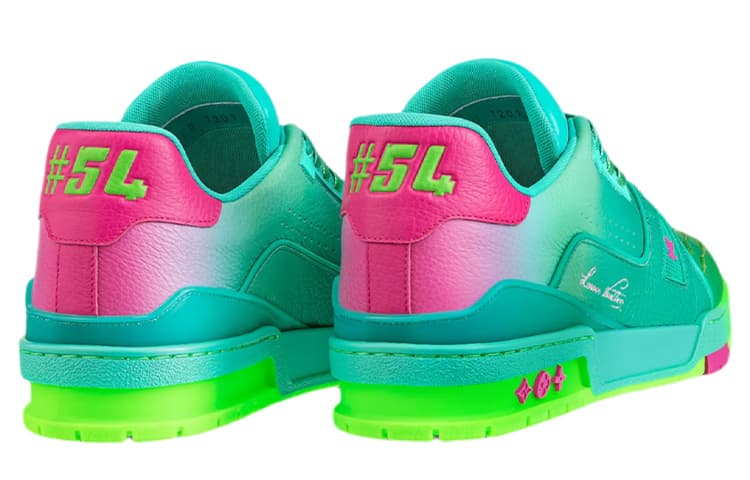 LOUIS VUITTON Trainer Sneakers 'Teal Green' 6
