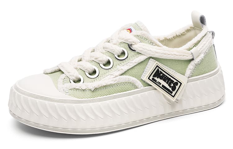 Dickies Low Top Canvas Shoes Women's Avocado Green 4