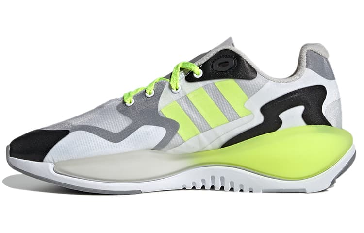 Adidas Originals Zx Alkyne White Solar Yellow