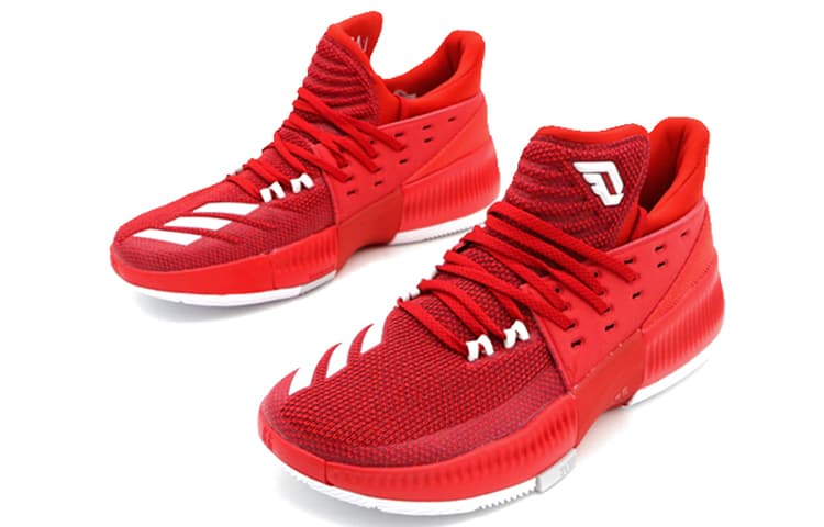 Adidas Dame 3 Power Red 5