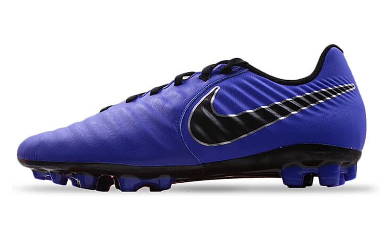 Nike Tiempo Legend 7 Soccer Shoes Men Low-Top Blue Black