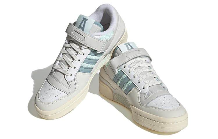 Adidas Originals Forum 84 Low Knitted Sweater Magic Grey Mint Women's 5