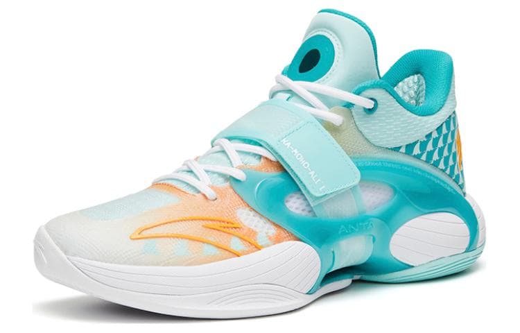 ANTA KT-SPLASH-V Basketball Shoes Men Low-Top White Green 3