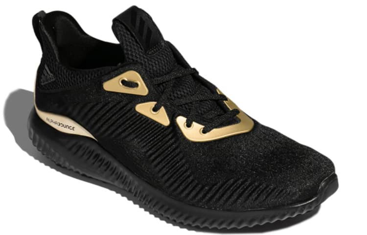 Adidas Alphabounce 1 Black Gold Metallic 6