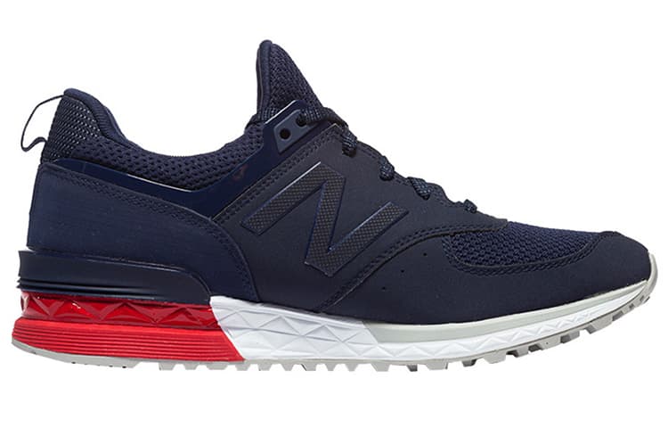 New Balance 574 Sport Navy Red White 5
