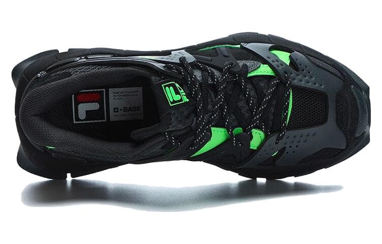 FILA Insetto Sneakers 'Black Green' Women's 4