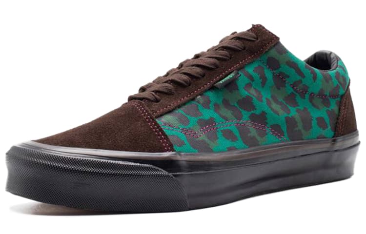 Vans Old Skool Stray Rats Brown Green 5