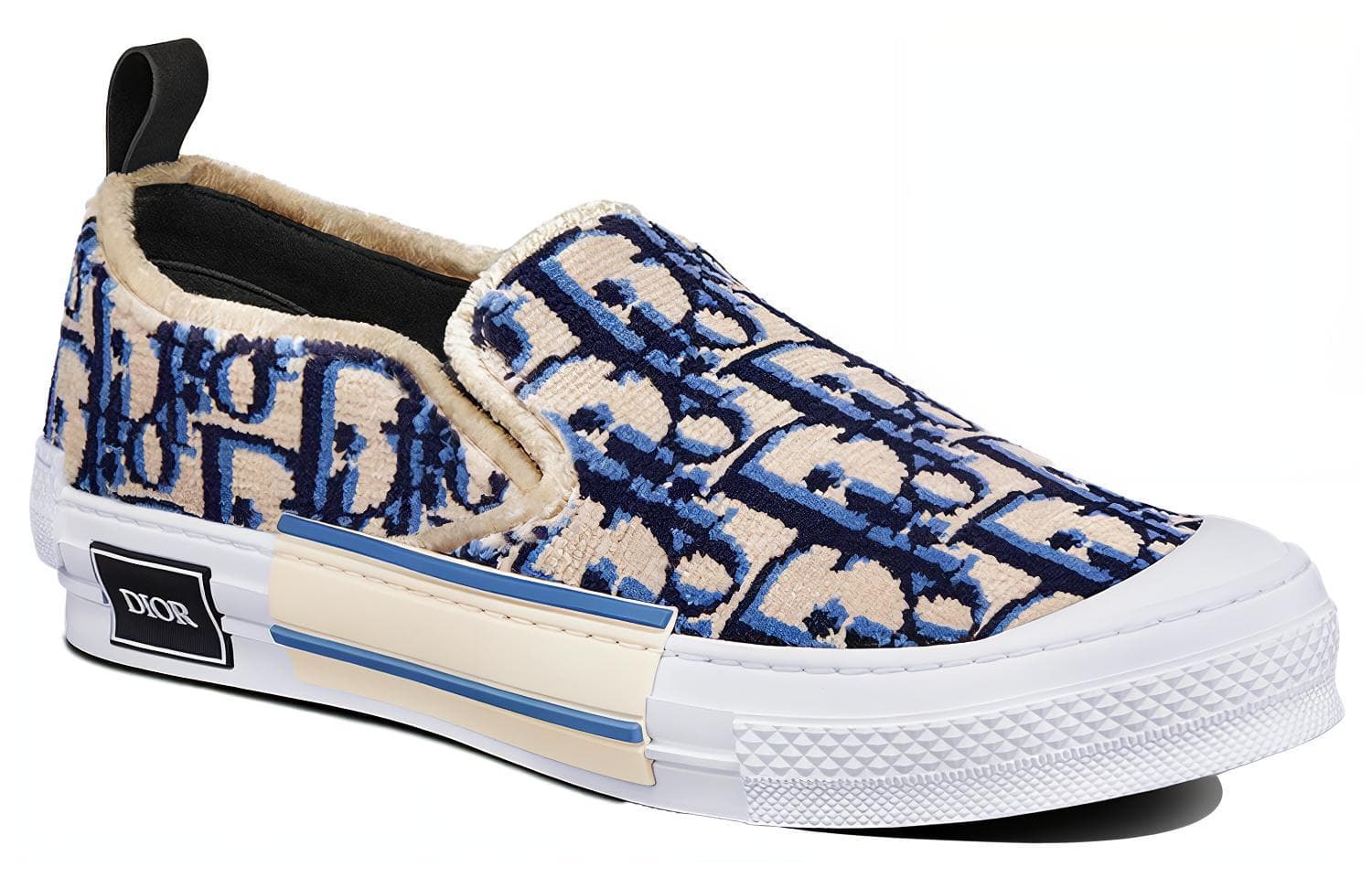 DIOR B23 Slip On Blue Tapestry 6