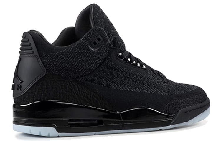 JORDAN 3 Retro Flyknit Black 5
