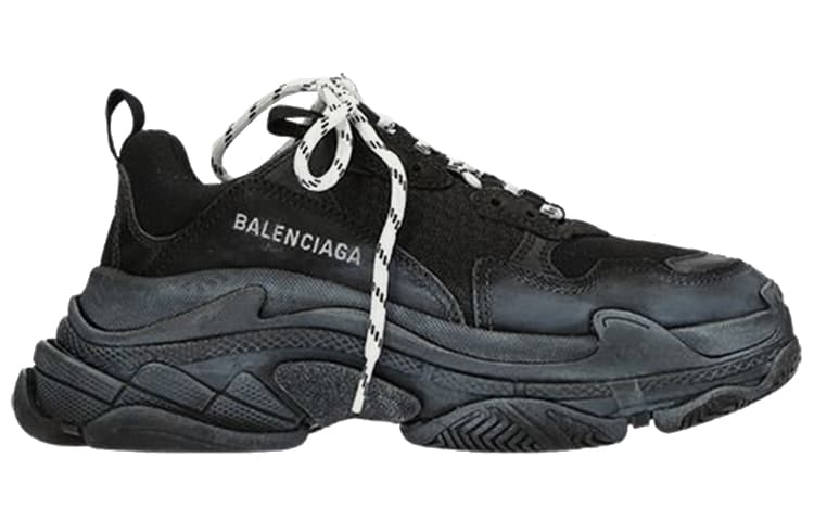 Balenciaga Triple S Black 2021 Women's 4
