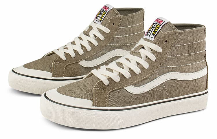 Vans General SK8 HI Skate Shoes Khaki 6
