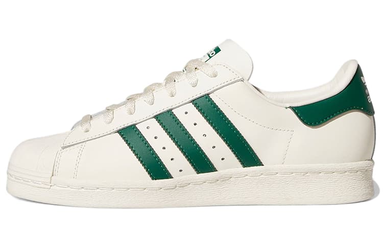 Adidas Originals Superstar 82 White Dark Green