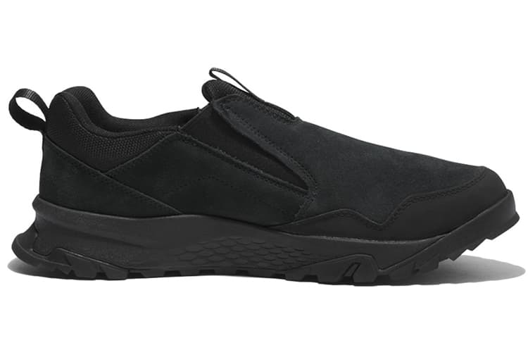 Timberland Lincoln Peak Waterproof Light Slip On 'Black Suede' 3