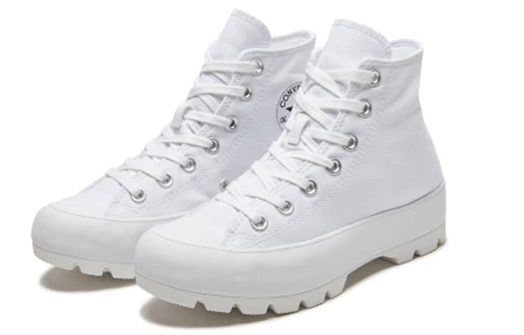 Converse Chuck Taylor All Star Lugged Hi White Women's 5