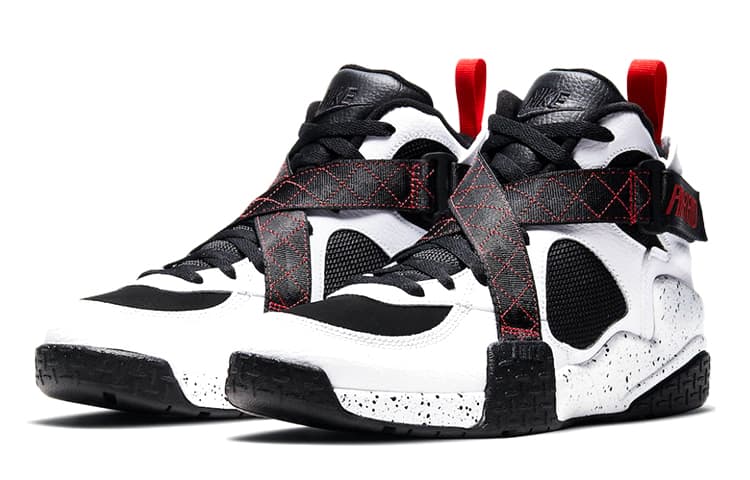 Nike Air Raid White University Red 6