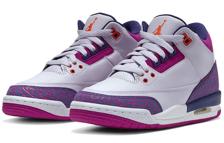 Jordan 3 Retro Barely Grape GS 5
