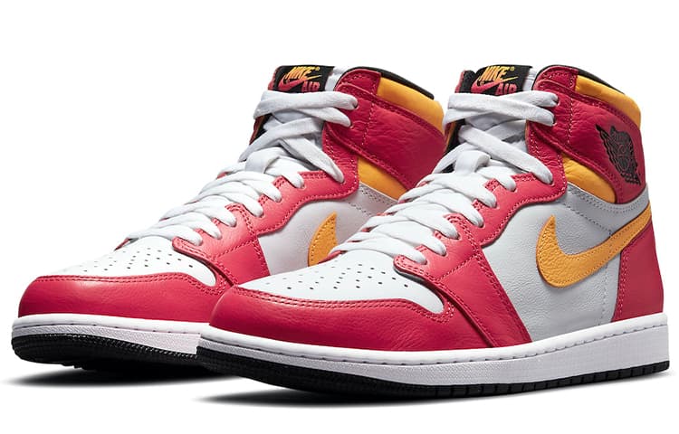 JORDAN 1 Retro High Og Light Fusion Red 4