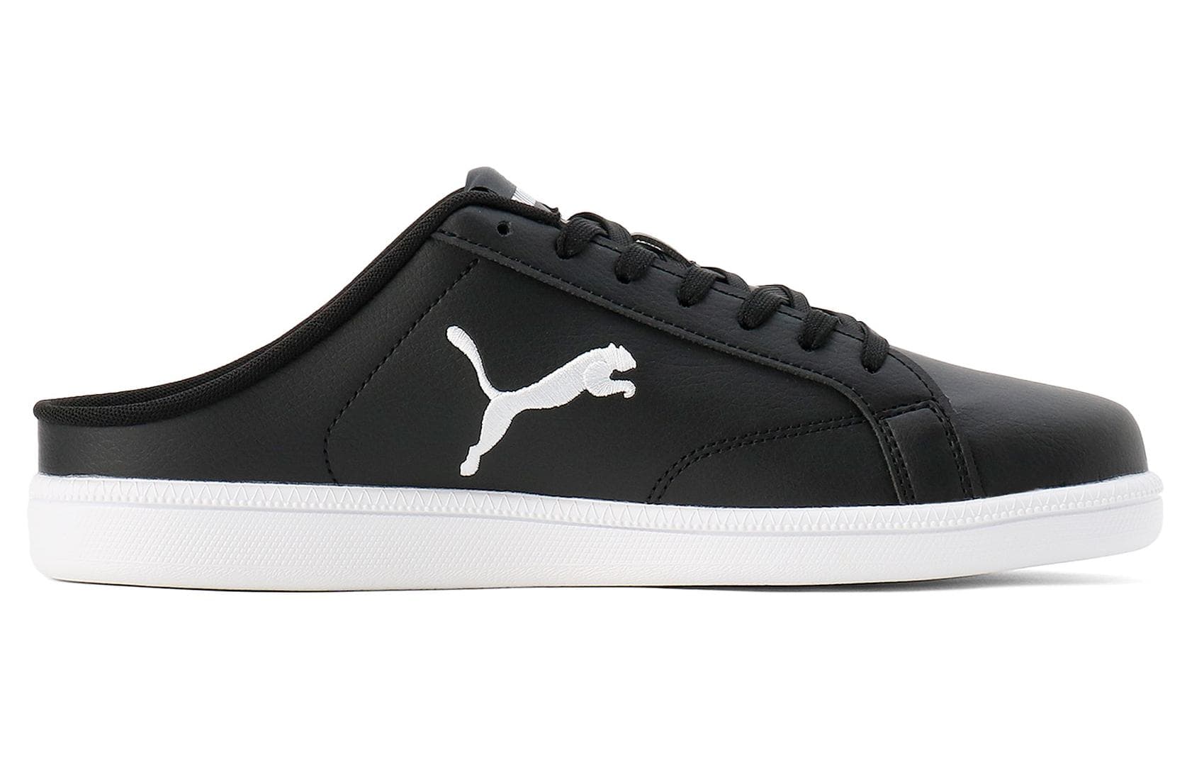 PUMA Smash Cat Sl Mule 'Black White' 3