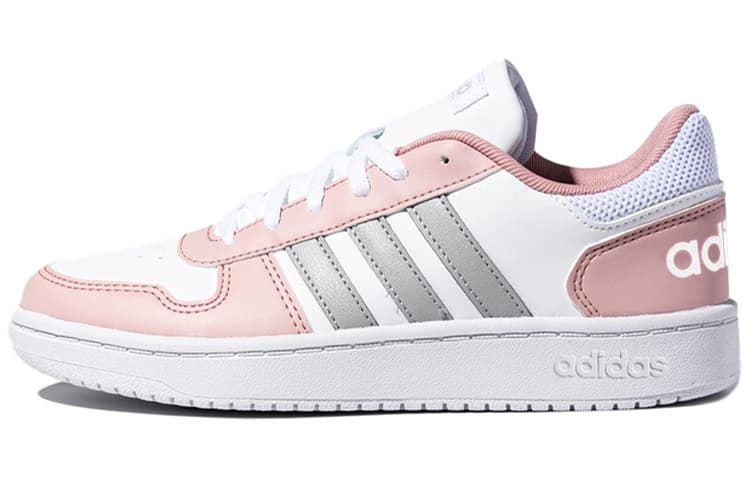 Adidas Neo Hoops 2.0 'Grey Pink Silver' Women's 2