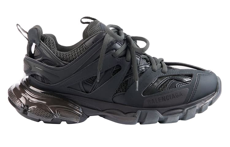 Balenciaga Track Clear Sole Black Women's 3