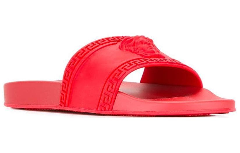 VERSACE Palazzo Medusa Pool Slide 'Red' 5