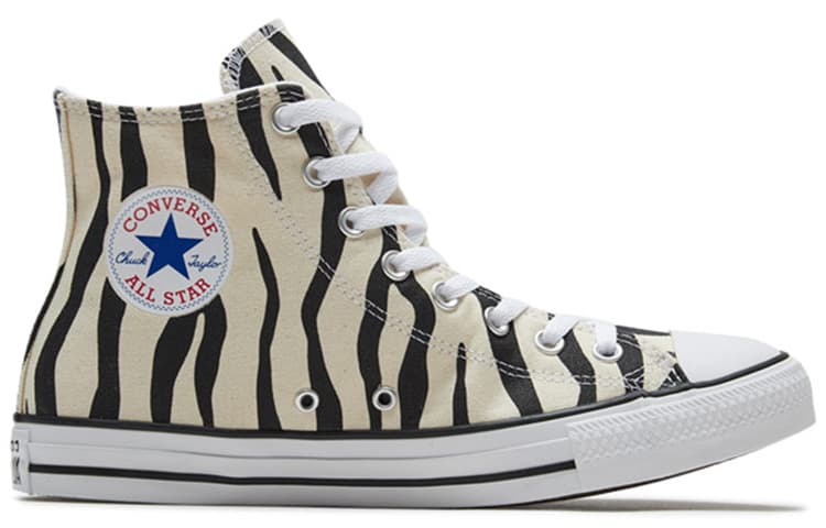 Converse Archive Print Chuck Taylor All Star High Top In Black/Greige 4