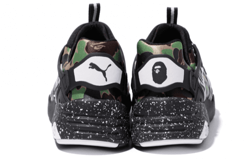 PUMA Disc Blaze Bape Camo Green 5