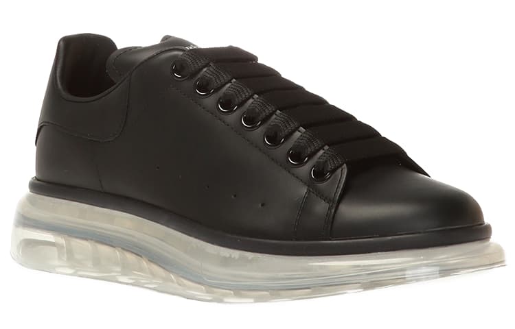 Alexander McQueen Oversized Black Clear Sole Women's 4