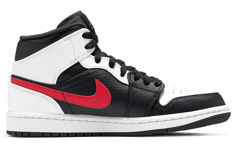 JORDAN 1 Mid Black Chile Red White 3