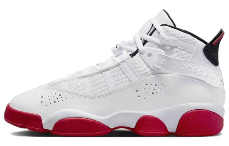Jordan 6 Rings White University Red GS 2