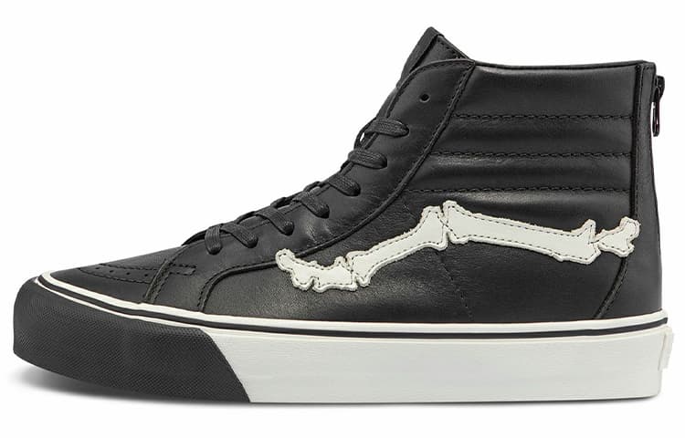 Vans Sk8 Hi Reissue Zip Lx Blends Bones Black White 2