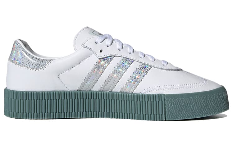 adidas originals Sambarose Cloud White Hazy Emerald 3