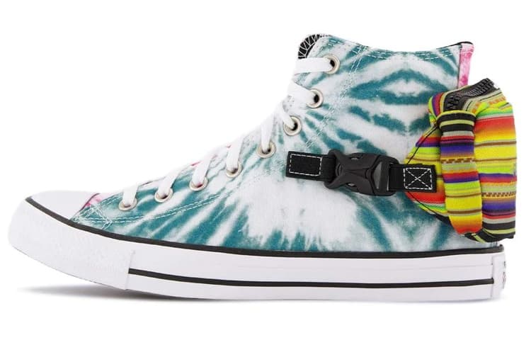 Chuck Taylor All Star Converse Buckle Up High 'Tie Dye' 2