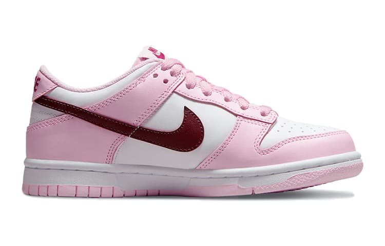 Nike Dunk Low Pink Foam Red White GS 4