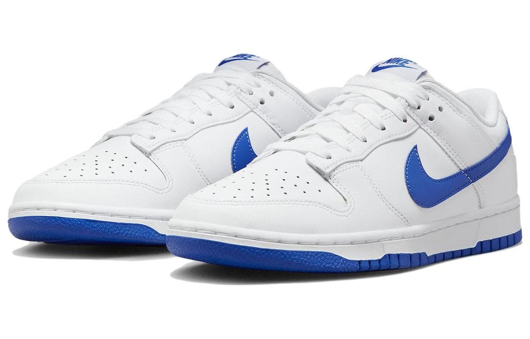 Nike Dunk Low White Hyper Royal 6