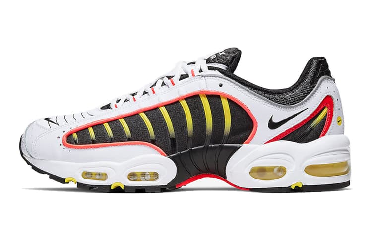 Nike Air Max Tailwind 4 White Black Crimson Yellow 2