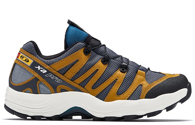 SALOMON XA Pro 1 Trendy Cushioning Anti-Slip Wear-Resistant Low-Top Running Shoes Unisex Grey 4