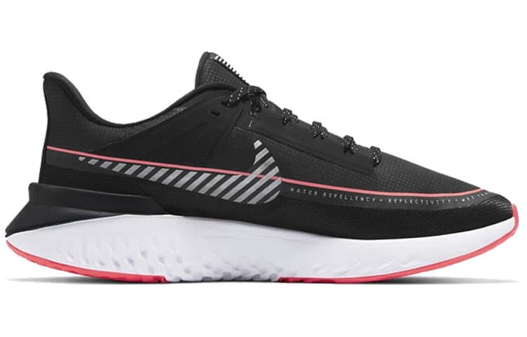 Nike Legend React 2 Shield Black Metallic Silver 4