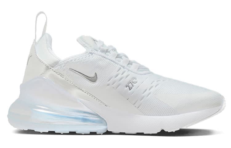 Nike Air Max 270 White Pure Platinum Women's 4