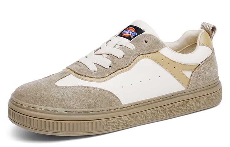Dickies Patchwork Collection Skateboard Shoes Women's Beige 3