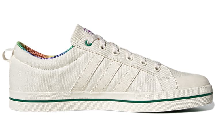Adidas Neo Bravada Wear resistant Non Slip Low Tops Casual Sports Skateboarding Shoes Unisex White 4
