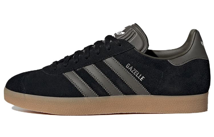 Adidas Originals Gazelle Black Olive Gum 2