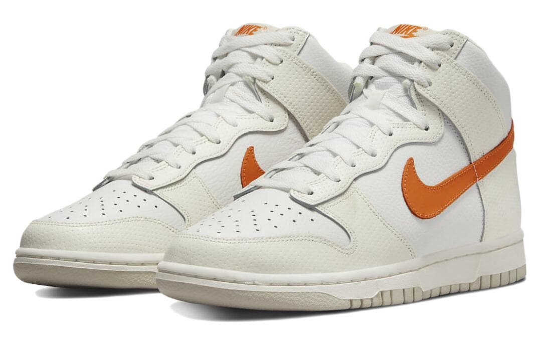 Nike Dunk High White Magma Orange Women's 5