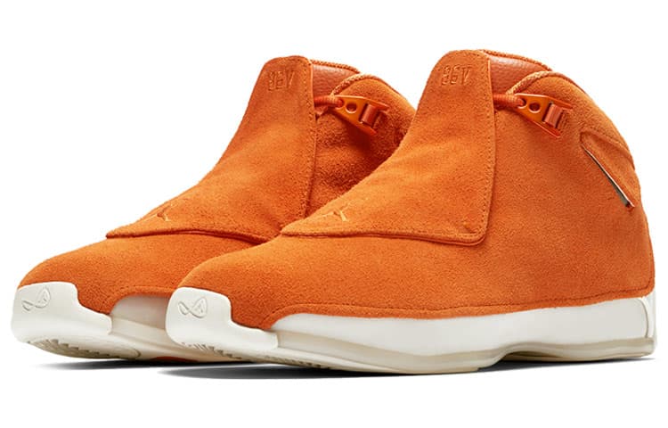 JORDAN 18 Retro Campfire Orange 6