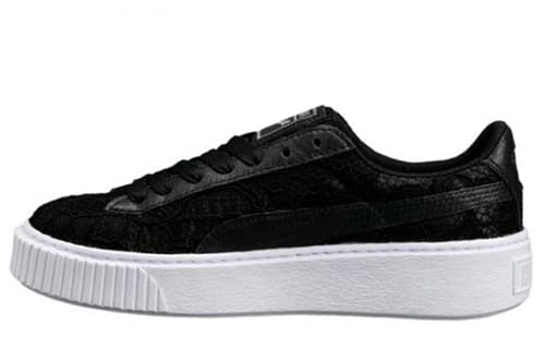PUMA Basket Platform Fo 'Black' Women's