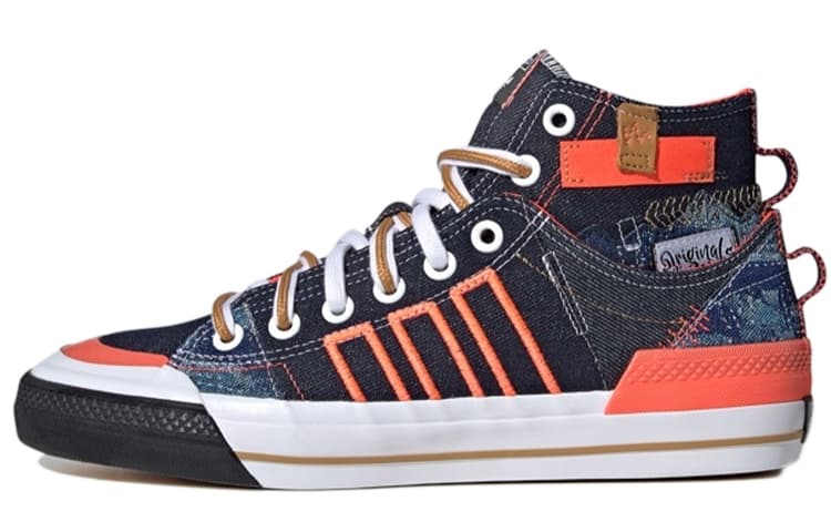 Nizza Adidas Originals Hi Dl 'Denim Patchwork' 2