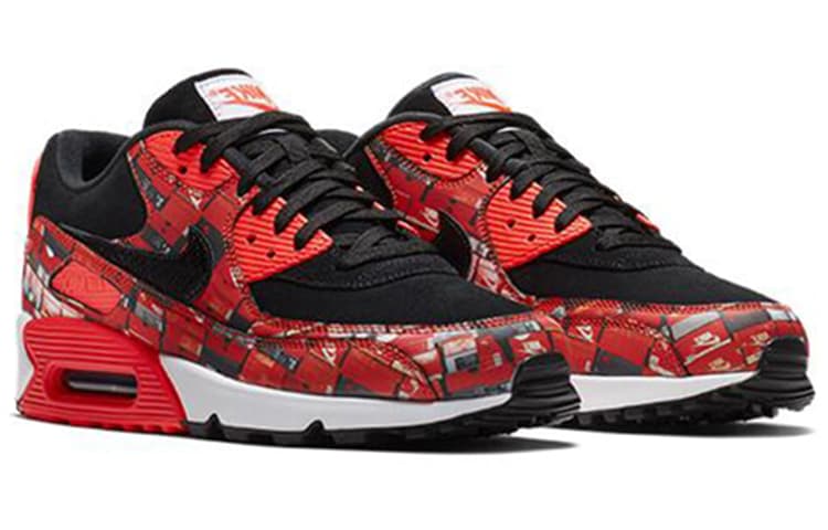 Nike Air Max 90 Atmos We Love Nike Bright Crimson 3