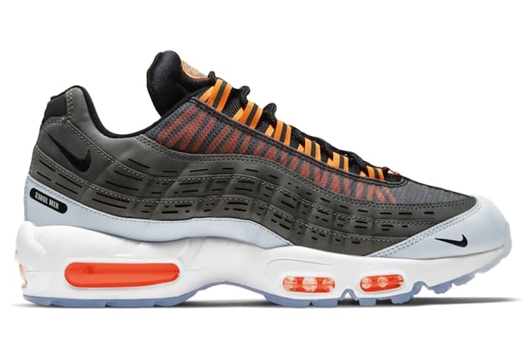 Nike Air Max 95 Kim Jones Black Total Orange 5