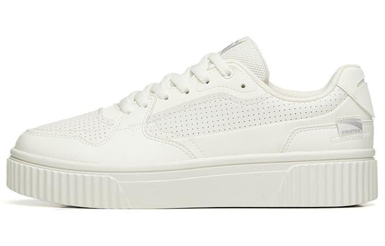 Anta Life Series Low-Top Skate Shoes Women's Ivory White