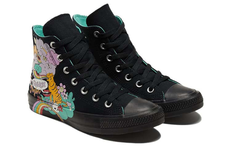 Converse Chuck Taylor All Star 'Black Pink Yellow' 5